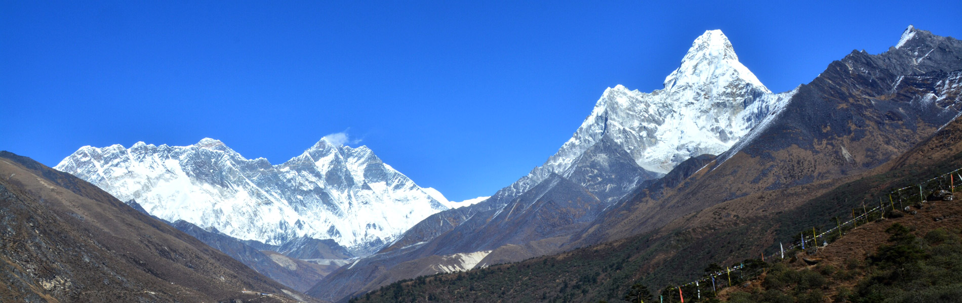 Mt. Amadablam in Right