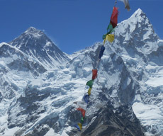 Mt. Everest view from KalaPathar 5545m.